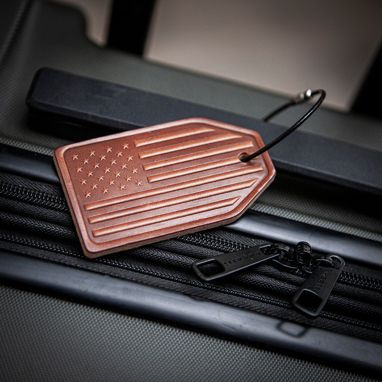 We've All Got Baggage Leather Luggage Tag