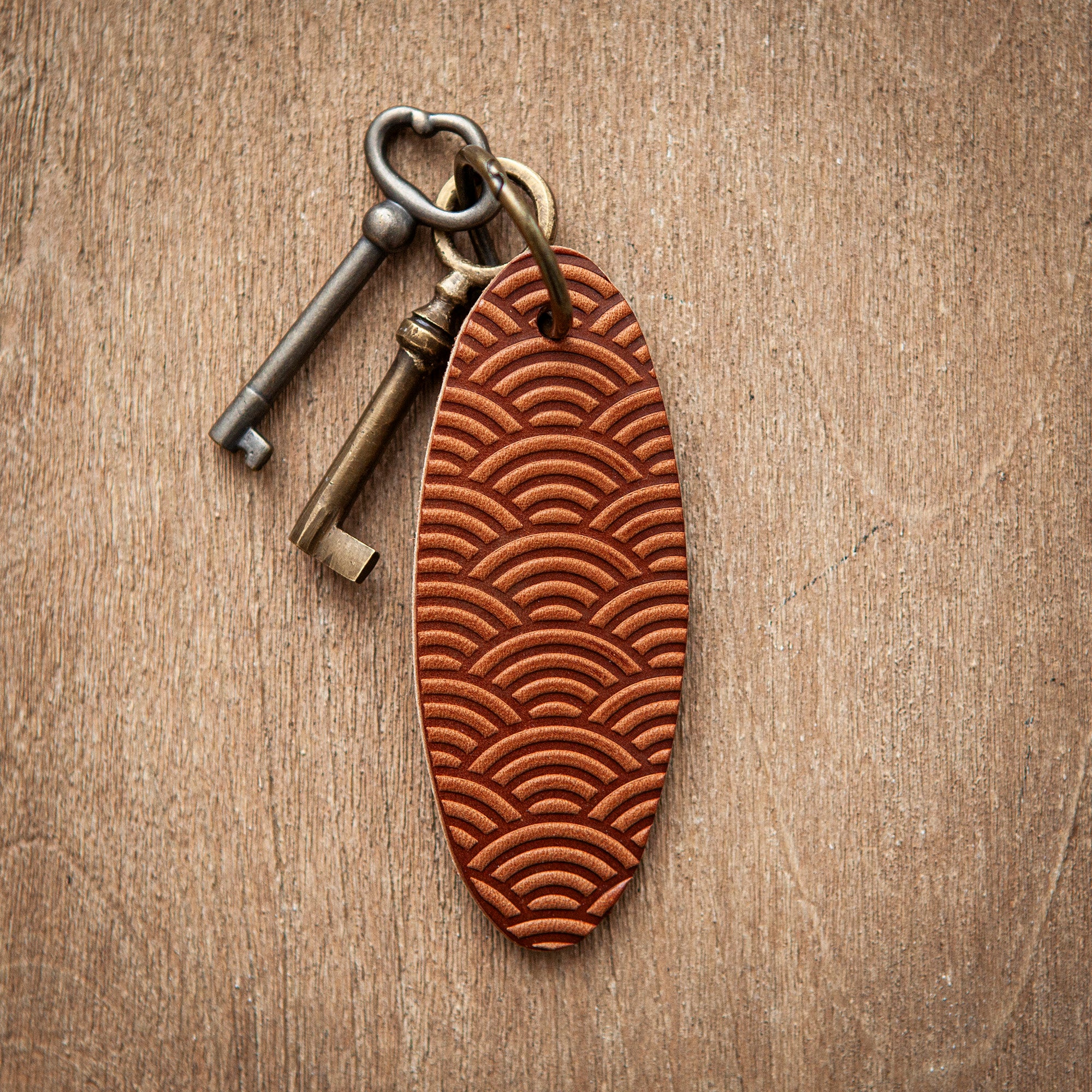 Artisan Leather Keychain Design 01 – Sugarhouse Leather