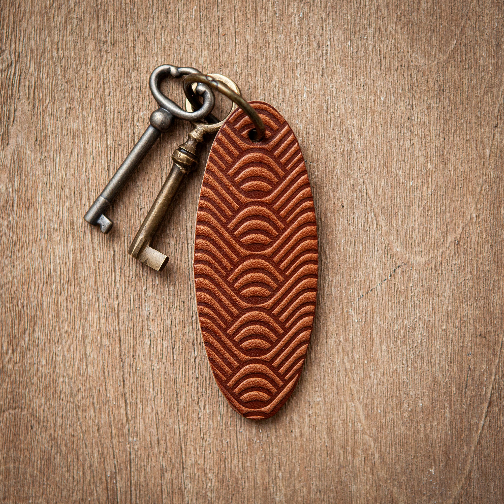 Artisan Leather Keychain Design 04 – Sugarhouse Leather