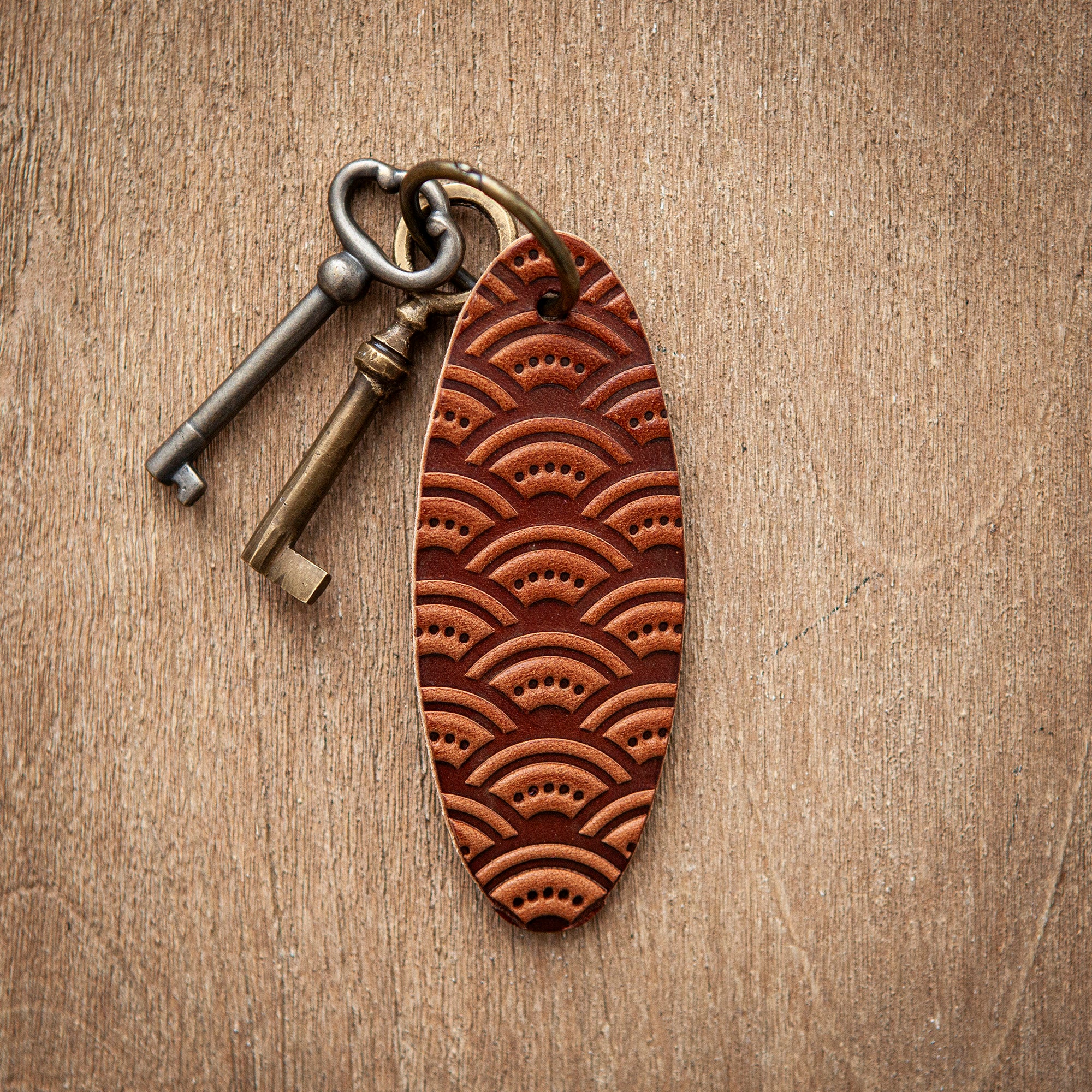Artisan Leather Keychain Design 07 – Sugarhouse Leather