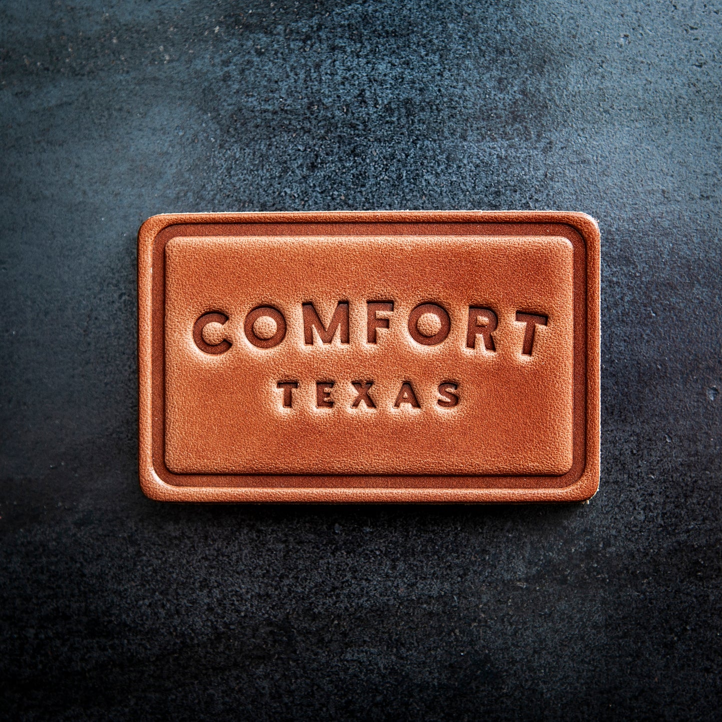 Comfort Texas Leather Magnet Block Style