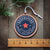 Cooperstown New York Baseball Holiday/Christmas Ornament