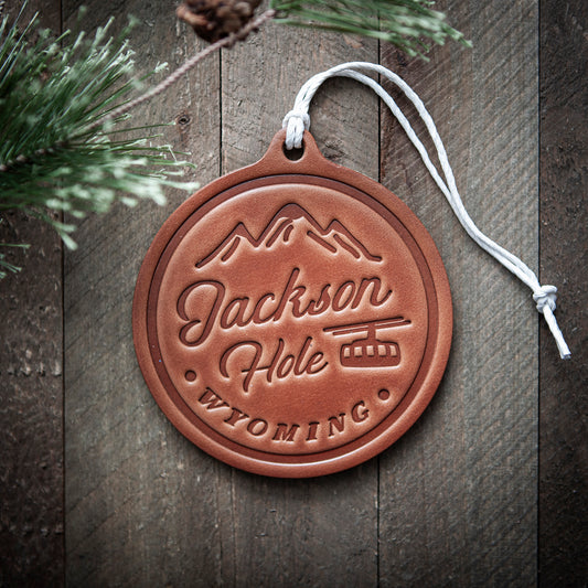 Jackson Hole Gondola Holiday/Christmas Ornament