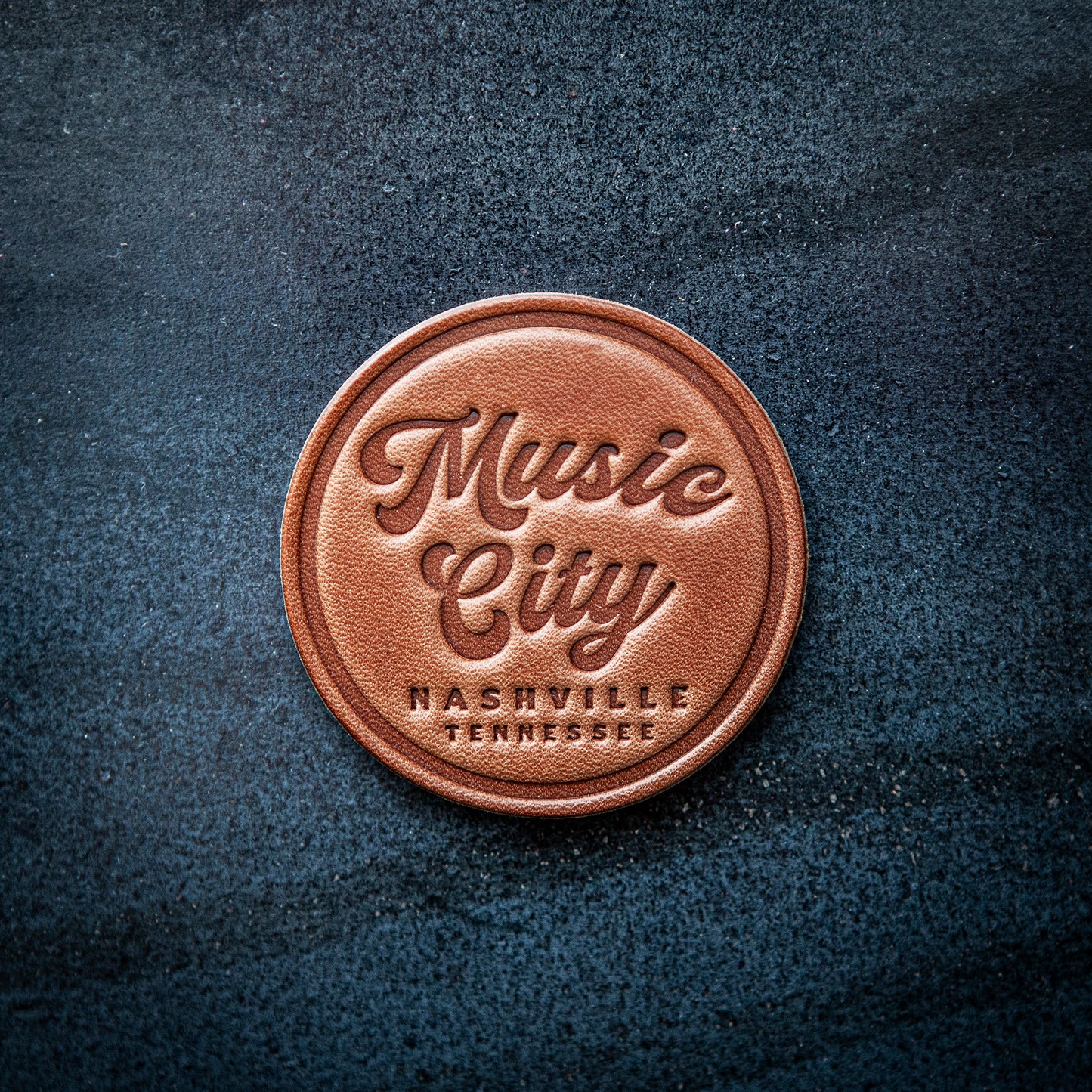 Music City Nashville Tennessee Magnet Circle Style