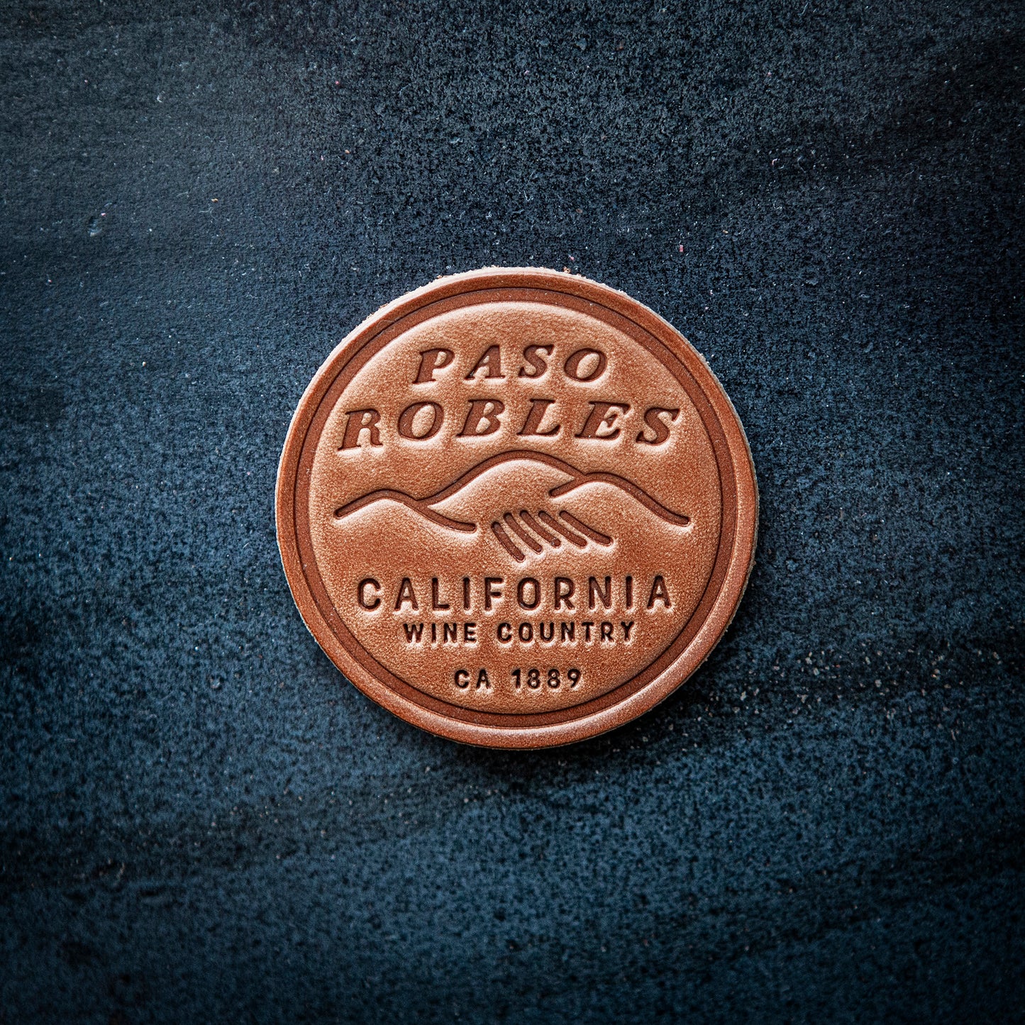 Paso Robles California Magnet Circle Style