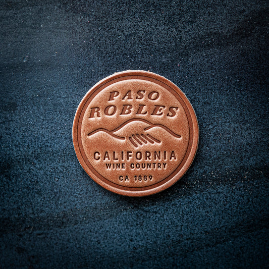 Paso Robles California Magnet Circle Style