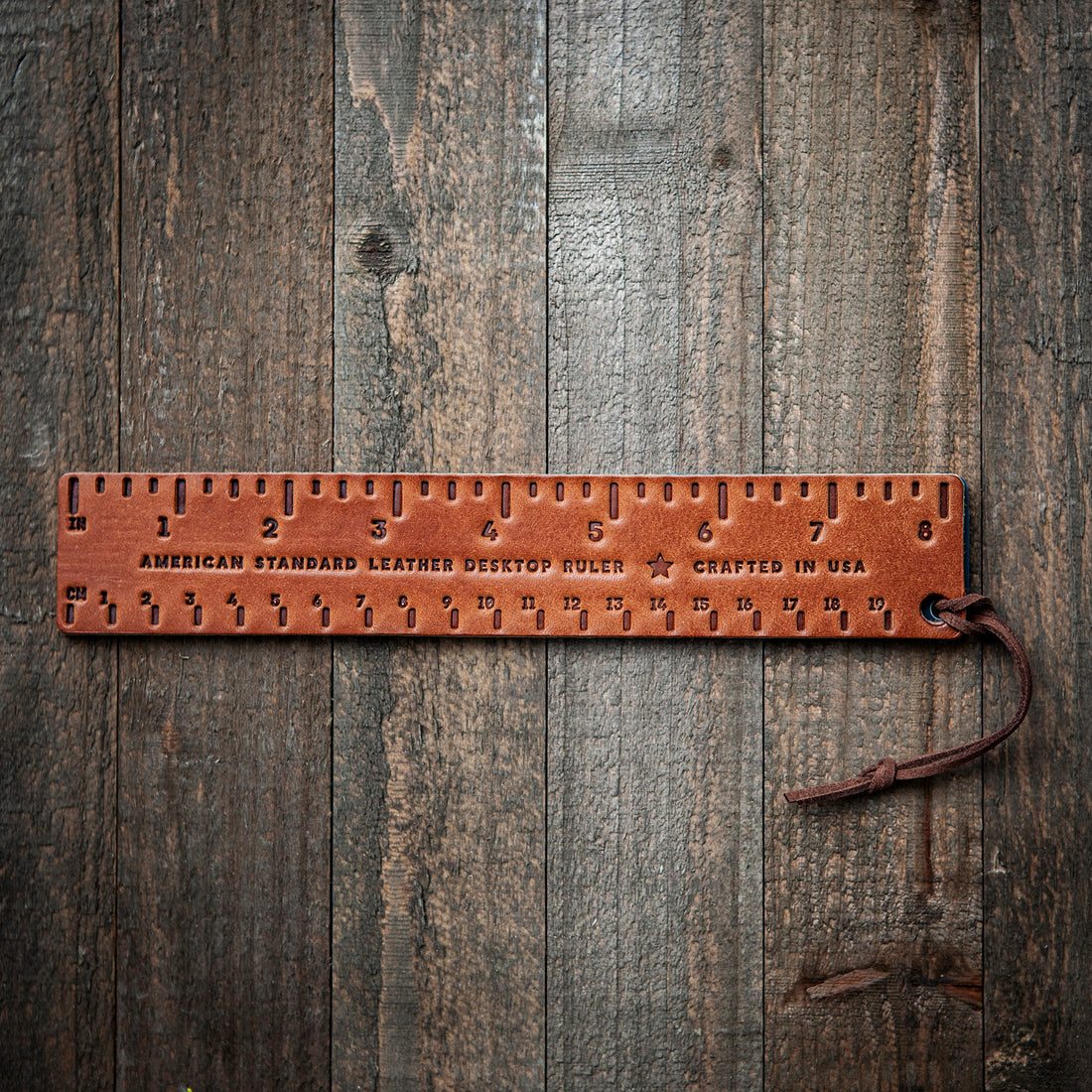 Leather Desktop Ruler – Sugarhouse Leather
