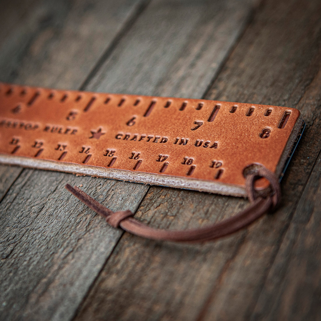 Leather Desktop Ruler – Sugarhouse Leather