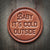 Baby it's Cold Outside Leather Coaster