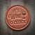 It's Wine O'clock Leather Coaster