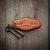 Lake Tahoe Paddles Leather Keychain Motel Style