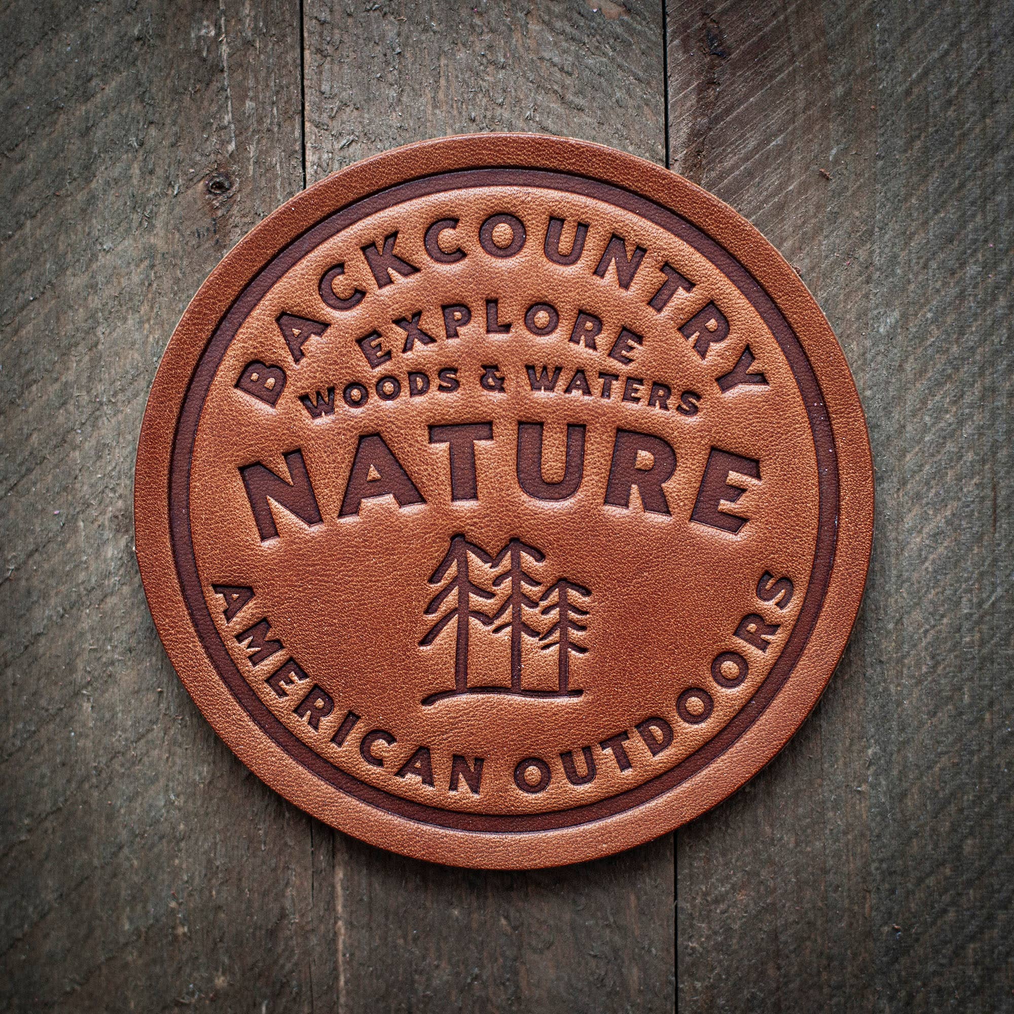 Nature Leather Coaster