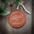 Merry + Bright Holiday/Christmas Ornament