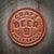 Craft Beer Leather Coaster